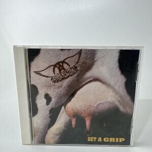 Aerosmith – Get a Grip (1993 CD) – Hit Album Featuring “Cryin’” & “Crazy”